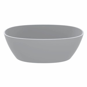 Casa Padrino Freistehende Luxus Badewanne Hochglanz Weiß 169,4 cm - Badezimmer Möbel