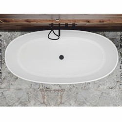 Casa Padrino baignoire de luxe autoportante blanc brillant 169,4 cm - Meubles de salle de bain Casa Padrino baignoire de luxe autoportante blanc brillant 169,4 cm - Meubles de salle de bain