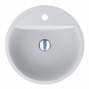 Casa Padrino Luxus Standwaschbecken Weiß Ø 46 x H. 88 cm - Badezimmer Accessoires