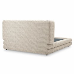 Casa Padrino lit double de luxe beige / negro - Meubles d'hôtel et de chambre à coucher