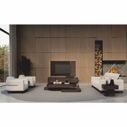 Casa Padrino fauteuil de luxe gris clair / noir / laiton - Meubles de salon et d'hôtel