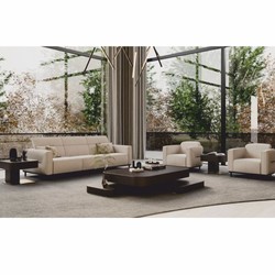 Casa Padrino fauteuil de luxe gris clair / noir / laiton - Meubles de salon et d'hôtel
