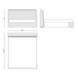 Luxus Bett Doppelbett Grau Gold