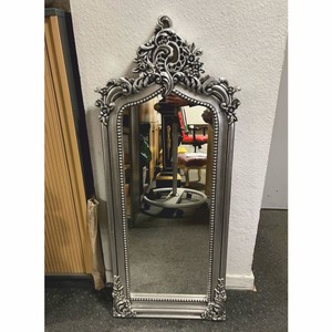 Casa Padrino espejo barroco plata A. 115 cm - Magnífico mueble barroco