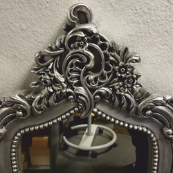 Casa Padrino specchio barocco argento A. 115 cm - Magnifico mobile barocco