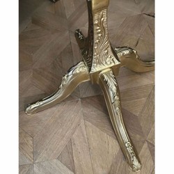 Casa Padrino perchero barroco de lujo oro / plata A. 180 cm - Hecho en Italia