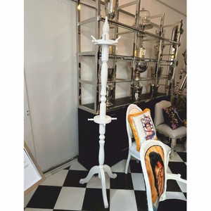 Casa Padrino stand de garde-robe de style campagnard blanc H. 200 cm - Meuble d'armoire