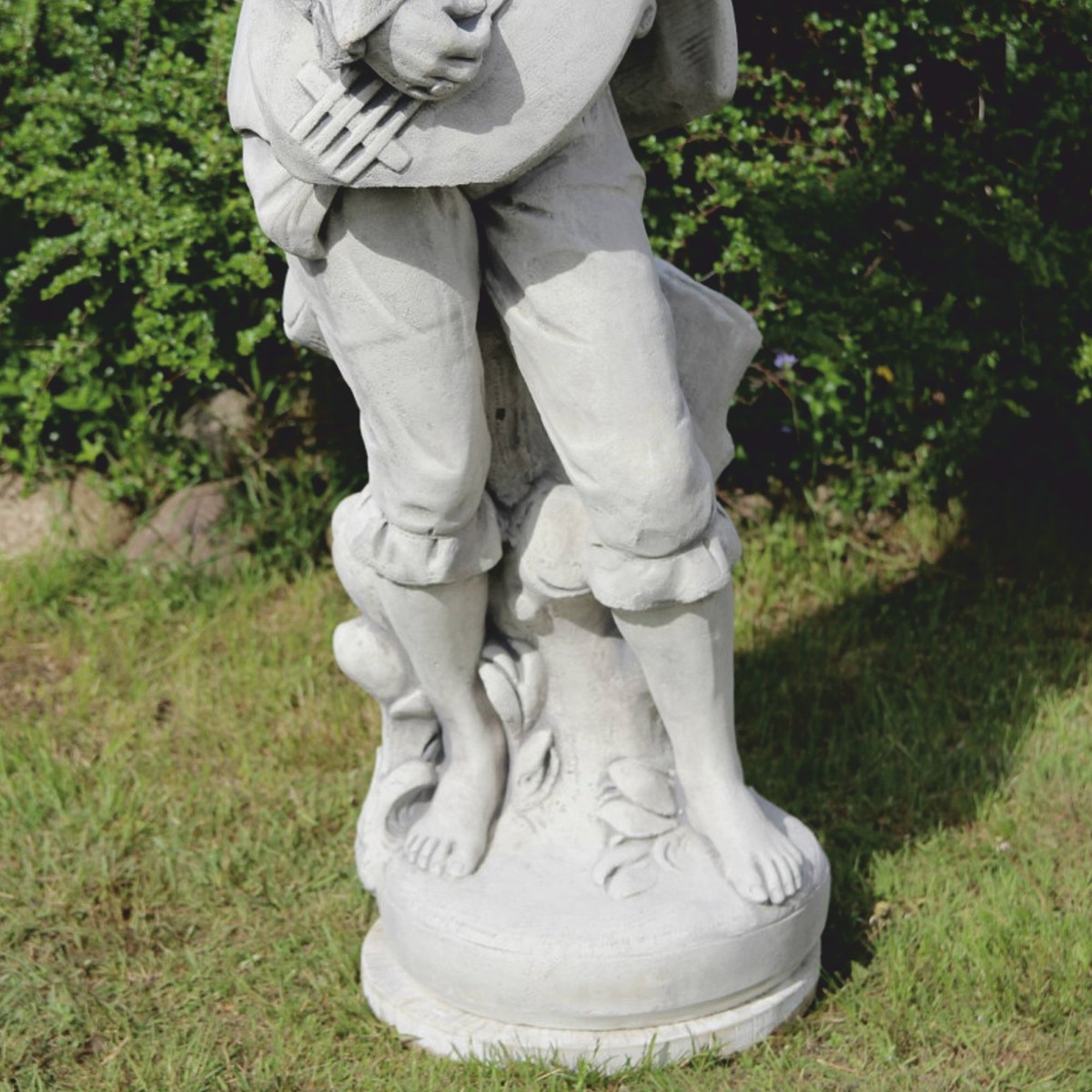 Jugendstil Garten Terrassen Deko Skulptur Mann Grau Jugendstil Garten Terrassen Deko Skulptur Mann Grau