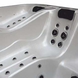 Luxus Outdoor Garten Jacuzzi Whirlpool Weiß Schwarz