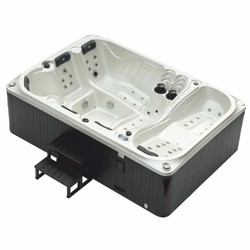 Luxus Outdoor Garten Jacuzzi Whirlpool Weiß Schwarz