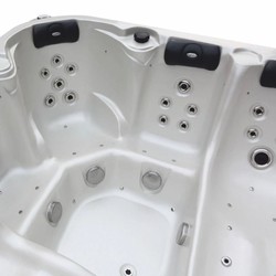 Luxus Outdoor Garten Jacuzzi Whirlpool Weiß Schwarz