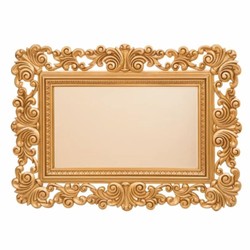 Casa Padrino luxury baroque console with wall mirror gold - Magnificent baroque furniture