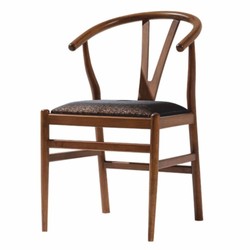 Casa Padrino chaise de salle à manger de luxe avec accoudoirs marron / noir H. 86 cm