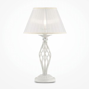 Casa Padrino lampe de table Art Nouveau blanc antique / blanc H. 56 cm - Lampes Baroques et Art Nouveau