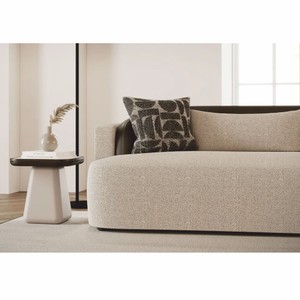 Casa Padrino Luxus Sofa Grau / Schwarz 250 cm - Hotel & Wohnzimmer Möbel