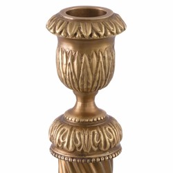 Luxus Barock Kerzenhalter Kerzenständer Vintage Messing