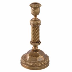 Luxus Barock Kerzenhalter Kerzenständer Vintage Messing
