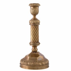 Luxus Barock Kerzenhalter Kerzenständer Vintage Messing