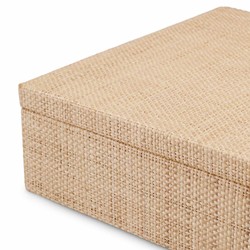 Luxus Aufbewahrungsbox Schmuckschatulle Schmuckkasten Naturfarben