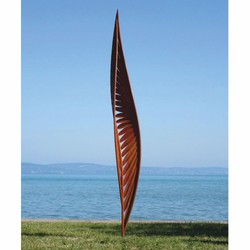 Casa Padrino scultura decorativa da giardino di lusso in acciaio ruggine A. 400 cm - Sculture da giardino