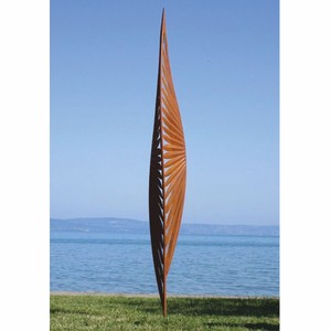Casa Padrino sculpture de décoration de jardin de luxe en acier rouille H. 300 cm - Sculptures de jardin