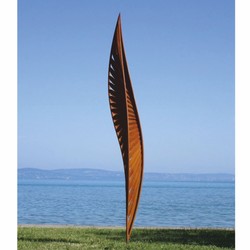 Casa Padrino Luxury Garden Decoration Steel Sculpture Rust H. 300 cm - Garden Sculptures
