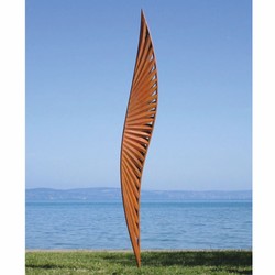 Casa Padrino Luxury Garden Decoration Steel Sculpture Rust H. 300 cm - Garden Sculptures