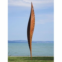 Casa Padrino Luxury Garden Decoration Steel Sculpture Rust H. 300 cm - Garden Sculptures