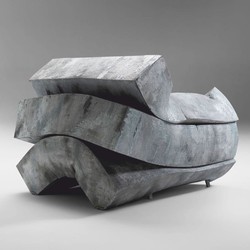 Casa Padrino Luxury Designer Armchair Gray 102 cm - Luxury Furniture - Made in Italy