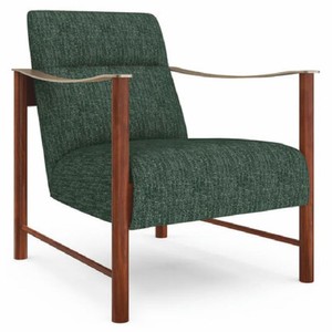 Casa Padrino fauteuil de luxe vert / marron / champagne-or - Meubles de salon et d'hôtel