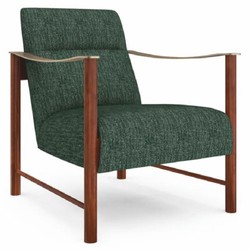Casa Padrino fauteuil de luxe vert / marron / champagne-or - Meubles de salon et d'hôtel