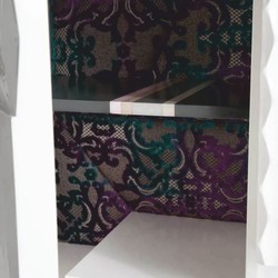 Casa Padrino armoire vasque mural design de luxe blanc brillant 170 cm
