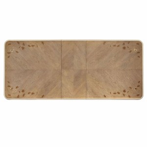 Casa Padrino Luxus Barock Esstisch Braun / Champagner-Gold 213-300 cm - Barock Möbel