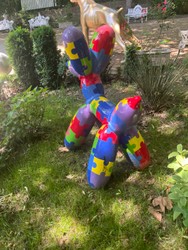 Casa Padrino Skulptur im Balloon-Dog-Stil – kunstvoll, verspielt und modern.