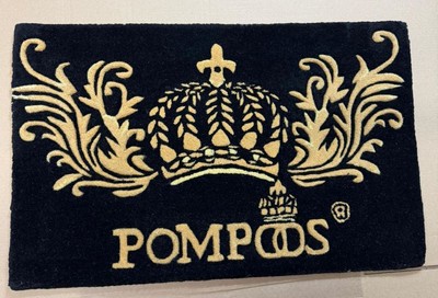 Casa Padrino Zerbino di lusso Corona di Harald Glööckler Pompöös Nero / Oro 80 x 50 cm