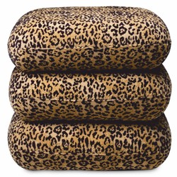 Casa Padrino sgabello girevole di lusso leopard A. 55 cm - Mobili di lusso per hotel