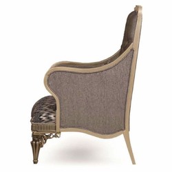 Prunkvolles Luxus Barock Wohnzimmer Set Grau Gold