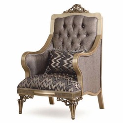Prunkvolles Luxus Barock Wohnzimmer Set Grau Gold