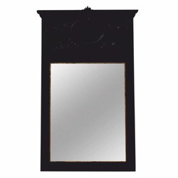 Casa Padrino espejo barroco negro Al. 102 cm - Muebles de estilo barroco