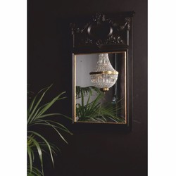 Casa Padrino espejo barroco negro Al. 102 cm - Muebles de estilo barroco