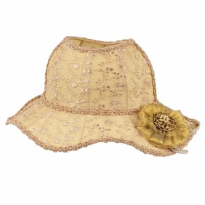 Casa Padrino paralume barocco a forma di cappello da signora beige / oro 47 cm