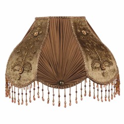 Casa Padrino paralume barocco marrone 22 cm - Accessori decorativi barocchi