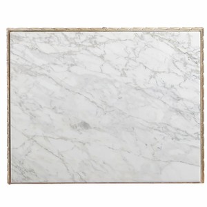 Casa Padrino Luxus Barock Nachtkommode Weiß / Gold H. 71 cm - Verspiegelte Barock Möbel