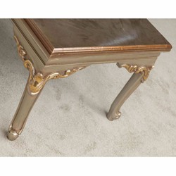 Prunkvolles Luxus Barock Wohnzimmer Set Creme Grau Gold