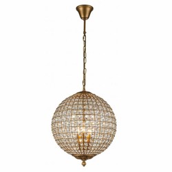 Casa Padrino lampadario barocco in cristallo oro Ø 40 x A. 50 cm - Luci barocche