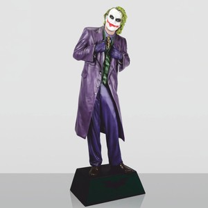 Casa Padrino XXL Decorative Sculpture Purple / Green H. 215 cm - Life-Size Decorative Figure
