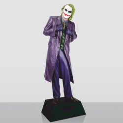 XXL Deko Skulptur Figur Lila Grün