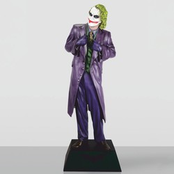 XXL Deko Skulptur Figur Lila Grün