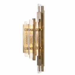 Casa Padrino luxury wall light vintage brass H. 44 cm - Luxury lighting