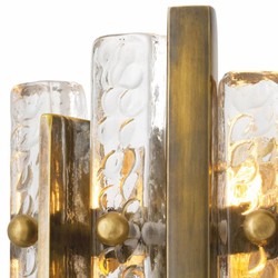 Casa Padrino luxury wall light vintage brass H. 44 cm - Luxury lighting